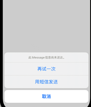 如东apple维修iPhone上无法正常发送iMessage信息