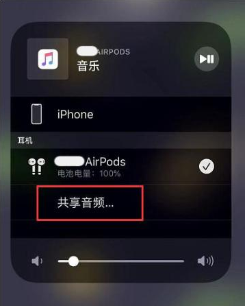 如东苹果14音频维修点分享iPhone14音频共享设置方法 