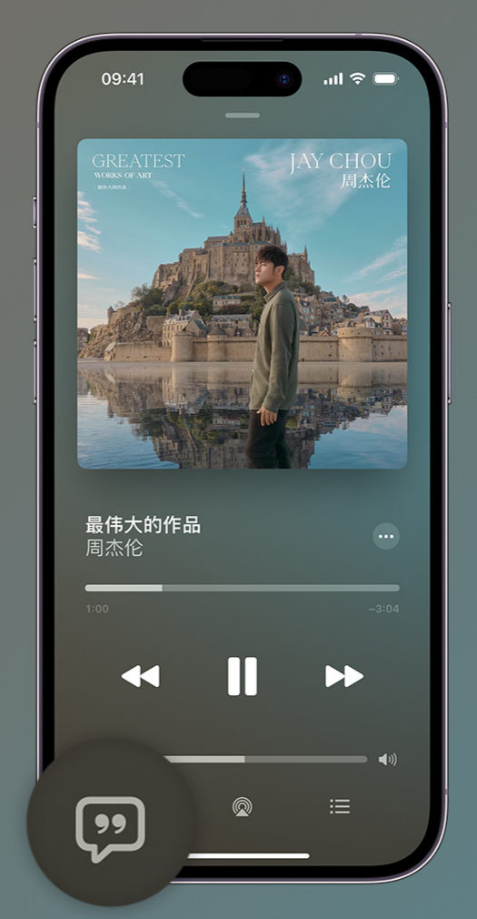 如东iphone维修分享如何在iPhone上使用Apple Music全新唱歌功能 